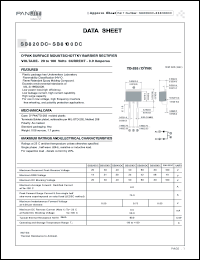 Click here to download SB840DC Datasheet