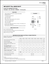 Click here to download SD1040YT Datasheet