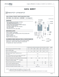 Click here to download UF1601FCT Datasheet