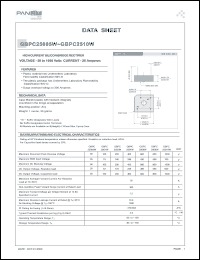 Click here to download GBPC25010W Datasheet