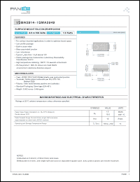Click here to download 1SMA5919 Datasheet