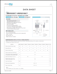 Click here to download MBR2100CT Datasheet