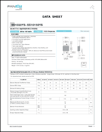 Click here to download SD10150YS Datasheet