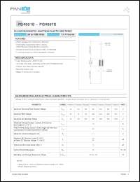 Click here to download PG4001S_07 Datasheet
