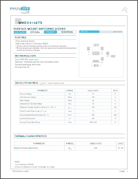 Click here to download MMBD4148TS Datasheet