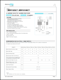 Click here to download MBR1020CT Datasheet