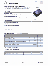 Click here to download RB520S30 Datasheet