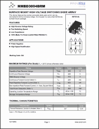 Click here to download MMBD3004BRM Datasheet