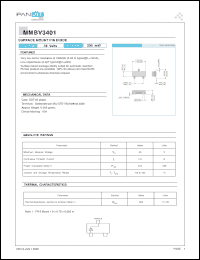 Click here to download MMBV3401T-3K Datasheet