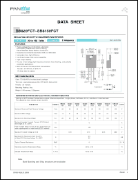 Click here to download SB8150FCT Datasheet