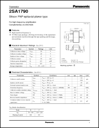 Click here to download 2SA1790 Datasheet