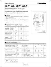 Click here to download 2SA1535 Datasheet