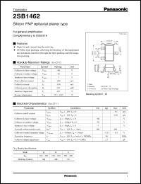 Click here to download 2SB1462 Datasheet