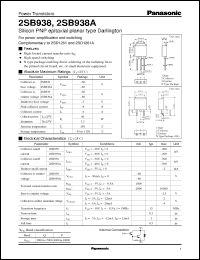 Click here to download 2SB0938 Datasheet