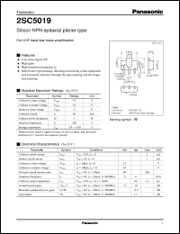 Click here to download 2SC5019 Datasheet
