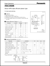 Click here to download 2SC3506 Datasheet