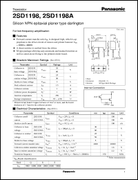 Click here to download 2SD1198 Datasheet