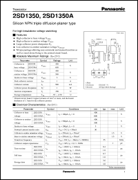 Click here to download 2SD1350 Datasheet