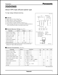 Click here to download 2SD2565 Datasheet