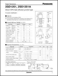 Click here to download 2SD1251A Datasheet