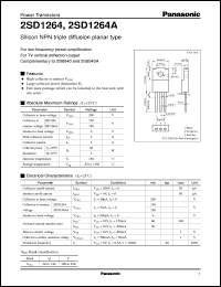 Click here to download 2SD1264A Datasheet