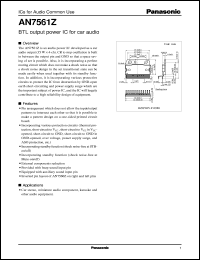 Click here to download AN7561Z Datasheet