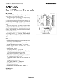 Click here to download AN7195K Datasheet