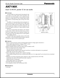 Click here to download AN7196K Datasheet
