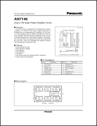 Click here to download AN7148 Datasheet