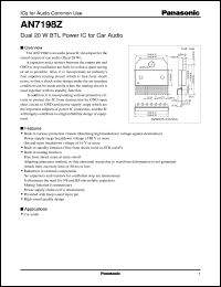 Click here to download AN7198Z Datasheet