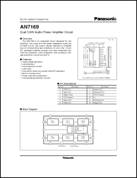 Click here to download AN7169 Datasheet