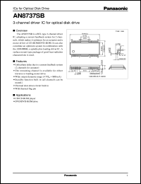 Click here to download AN8737SB Datasheet