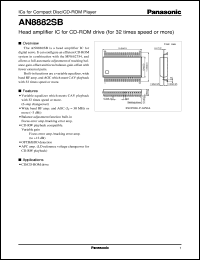Click here to download AN8882SB Datasheet