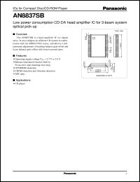 Click here to download AN8837SB Datasheet