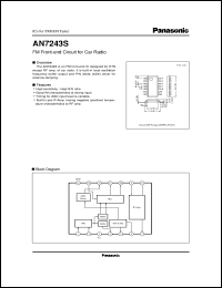Click here to download AN7243S Datasheet