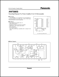 Click here to download AN7086 Datasheet