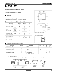 Click here to download MA3S137 Datasheet