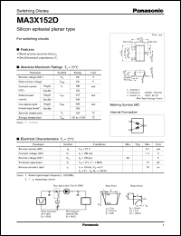 Click here to download MA3X152D Datasheet