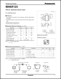 Click here to download MA6X123 Datasheet