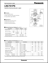 Click here to download LNC701PS Datasheet