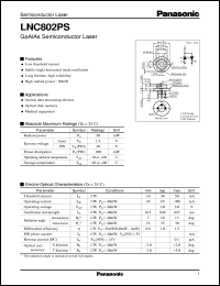 Click here to download LNC802 Datasheet