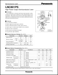 Click here to download LNC801PS Datasheet