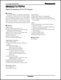 Click here to download MN662747RPH Datasheet