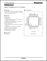 Click here to download MN6650A Datasheet