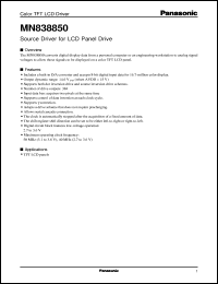 Click here to download MN838850 Datasheet