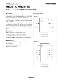 Click here to download MN3814 Datasheet