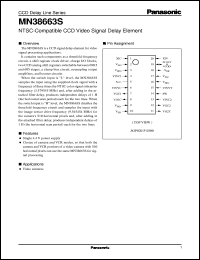 Click here to download MN38663 Datasheet