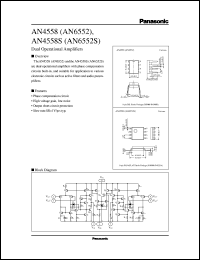 Click here to download AN6552S Datasheet