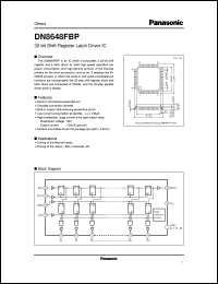 Click here to download DN8648FBP Datasheet