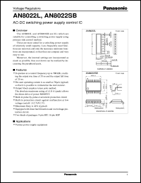 Click here to download AN8022SB Datasheet